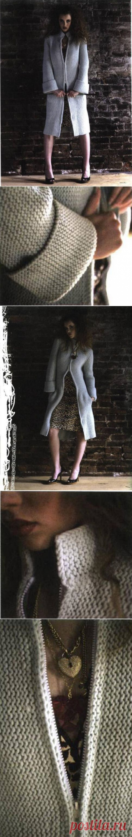 Вязаное пальто CITY COAT