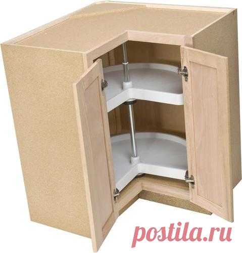 Угловой кухонный шкаф, особенности моделей и правила размещения