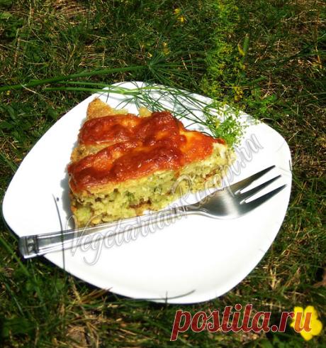 Кабачковый пирог - пошаговый рецепт с фото
