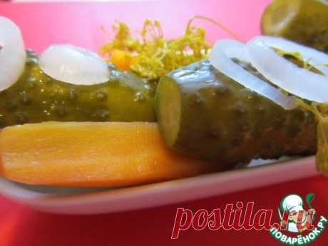 Маринованные огурцы &quot;Болгария отдыхает&quot; - кулинарный рецепт