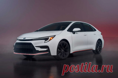 Toyota Corolla Hybrid SE Infrared Edition 2023: салон, комплектация, фото