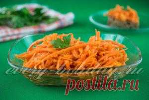Морковь по-корейски: рецепты