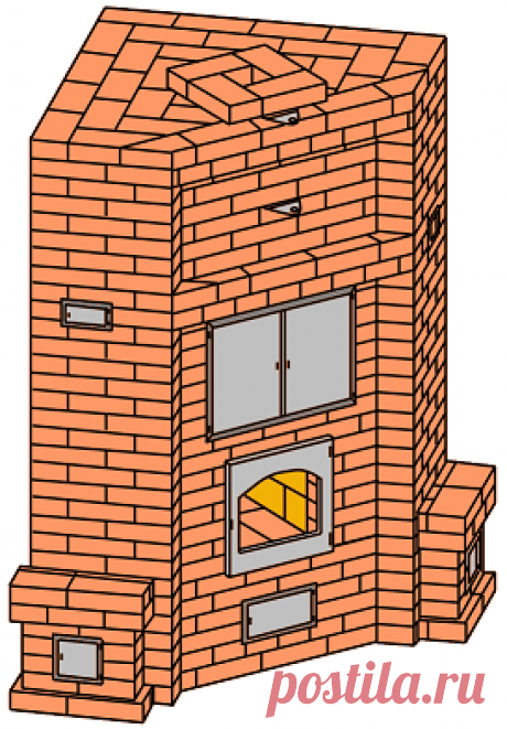 Кладка треугольной печи Если хочется иметь одну печь, которая обогревала бы сразу три комнаты и не занимала бы много места, то для этого подойдет треугольная печь. Ее располагают в месте соединения трех стенок. Разметку под кладку печи делают обычно на полу после настилки полов и устройства перегородок. С расчетом будущих разделок 1 выпиливают перегородки А, Б и В. […]