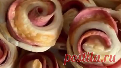 Вкуснейшая закуска! Колбасные розочки🔥