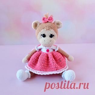 Обезьянка Анфиса амигуруми. Схемы и описания для вязания игрушек крючком! Бесплатный мастер-класс от Надежды Лебедевой по вязанию обезьянки по имени Анфиса. Высота вязаной крючком игрушки примерно 13 см в положении сидя. Для…