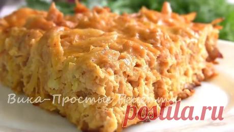 Быстрый Ужин за копейки!Самая вкусная Запеканка с капустой на сковороде