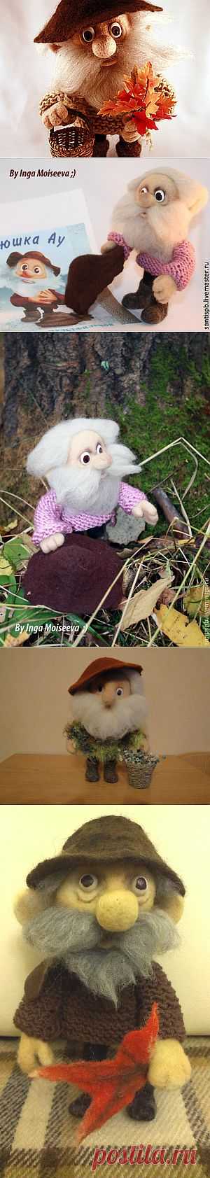 Войлочная кукла на каркасе - Ярмарка Мастеров - ручная работа, handmade