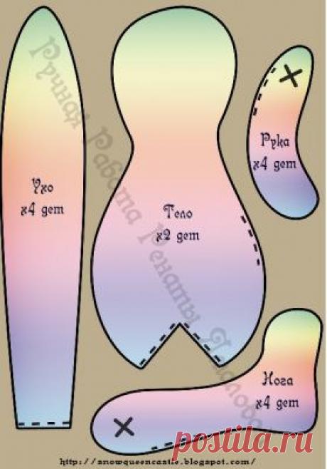 Хочу такого зайца-помогите с выкройкой / Болталка / Разговоры на любые темы