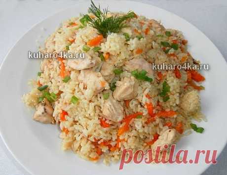 Хозяюшка. Кушать подано! - Куриный плов в мультиварке