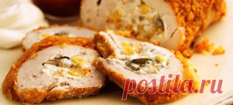 Куриные рулетики с начинкой в духовке – рецепты с черносливом, грибами, сыром курагой