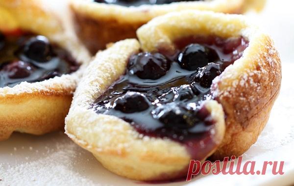 Блюда в формах для кексов