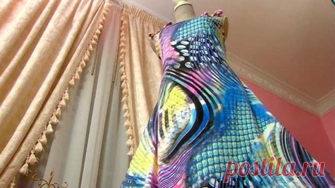 Шьем быстро летний сарафан