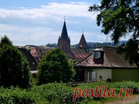Вайсенбург(Wissembourg)Эльзас,Франция