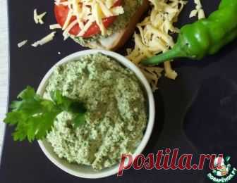 Зеленая аджика с орехами – кулинарный рецепт