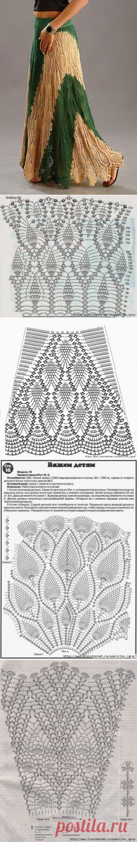 Юбка любителям "ананасов"