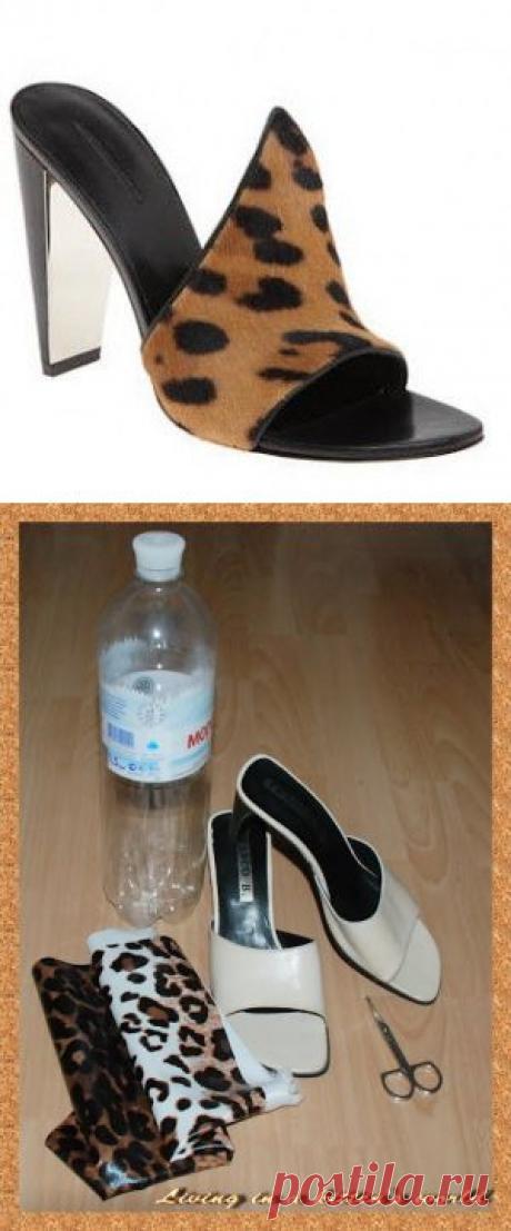 Как старые сабо превратить в стильную обувь?.