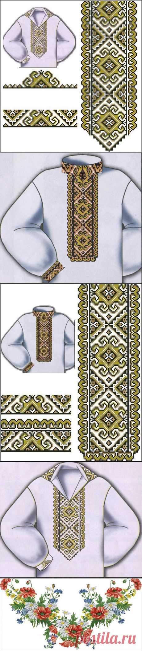 Рукодельница: Украинские сорочки-вышиванки