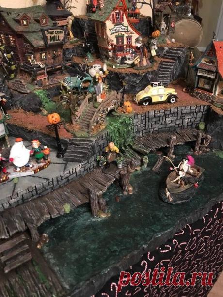 Диорамные интерьерные композиции на Хэллоуин - Planetalsad
