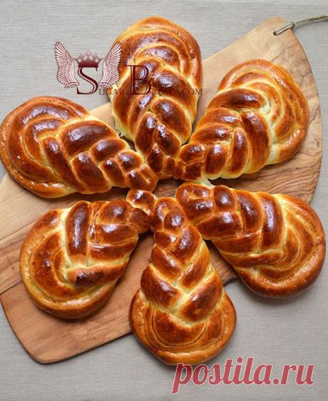Сладкая булка “Пасхальный цветок” (авторское оформление) | Sugar &amp; Breads in Russia