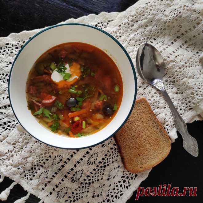 Вкусно и сытно: простая солянка по-домашнему | Креаликум