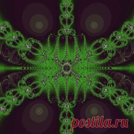 Фрактал, сделан в программе Fractal Explorer