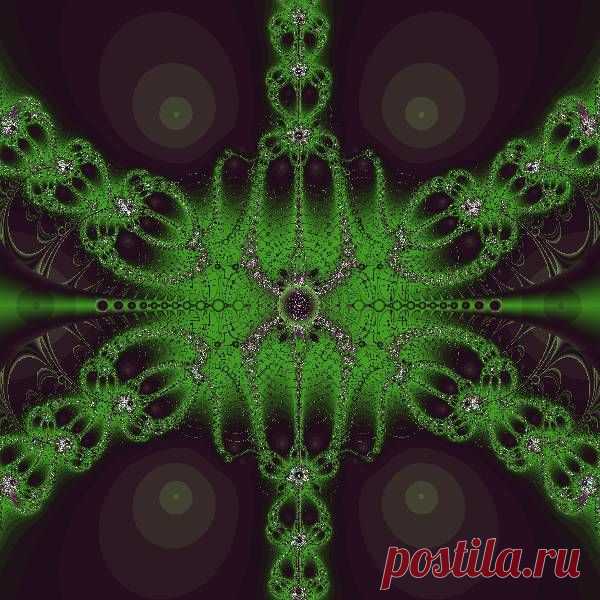 Фрактал, сделан в программе Fractal Explorer