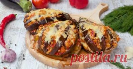 Аппетитные баклажанные вееры с ароматной начинкой: угощение, неизменно вызывающее восторг! Коронная праздничная закуска.