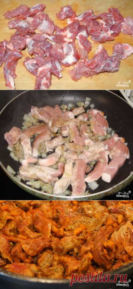 Паприкаш по-венгерски - пошаговый кулинарный рецепт на Повар.ру