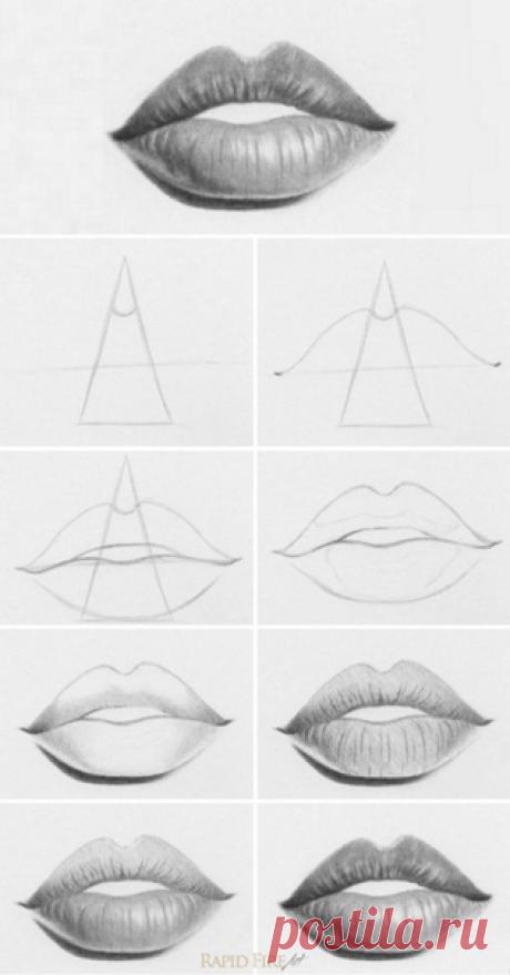 Учимся рисовать лицо кукле / Физика невозможного!