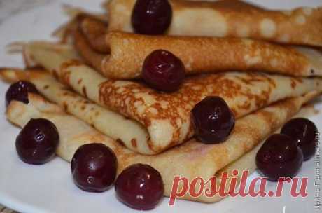 Мой любимый рецепт блинов