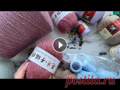 ОЧЕНЬ красивый обзор пряжи! Сайт магазина пряжи: Бобинная ангора: Маркеры : Мохер: Кашемир: Пайетки:...