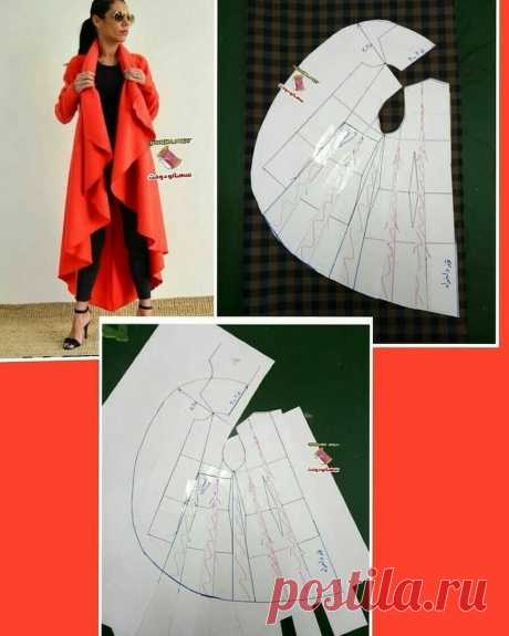 Моделирование жакета-накидки — Сделай сам, идеи для творчества - DIY Ideas