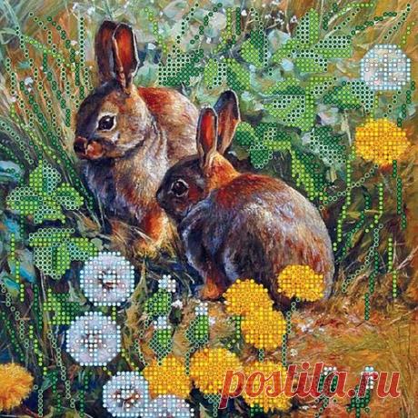 "Зайчата" — Канва/ткань с нанесенным рисунком от Абрис Арт купить в интернет-магазине Вышиваю.ру В интернет-магазине Вышиваю.ру вы можете купить Канва/ткань с нанесенным рисунком от произволителя Абрис Арт "Зайчата" по доступной цене с доставкой по Москве и всей России.