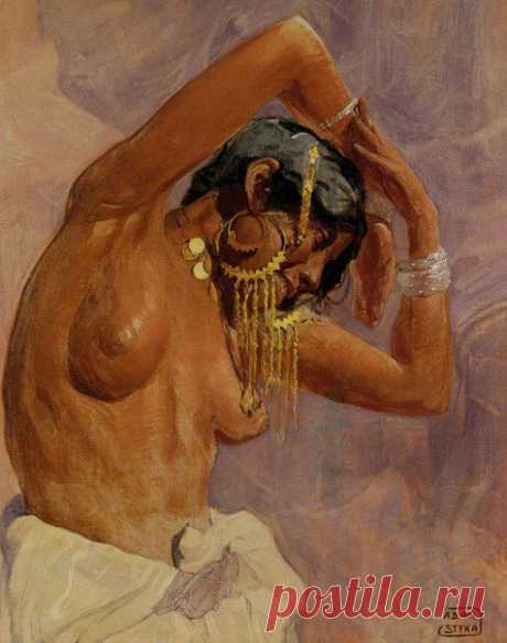 Адам Стыка ( Adam Styka) 1890 -  1959, польский худ / Удивительное искусство