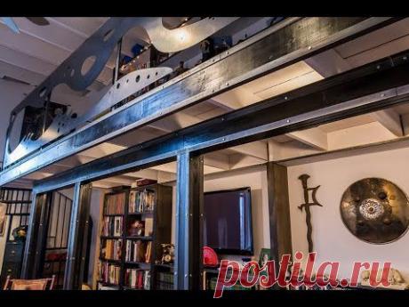 Промышленный лофт с готическими Акцентами - YouTube