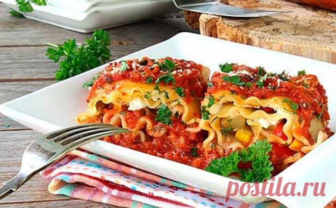 Рецепт лазаньи с овощами — MEGOCOOKER