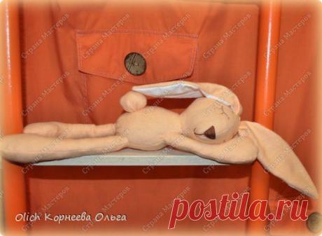 Шьем сами игрушку - СПЯЩИЙ ЗАЯЦ