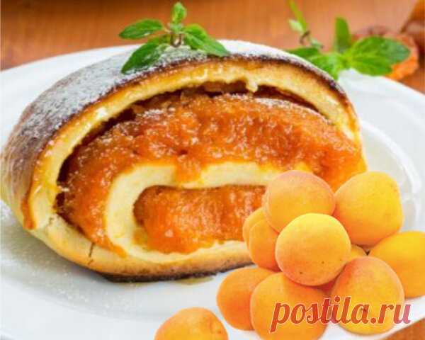 Как я сам не догадался, что испечь рулет с курагой или абрикосами можно так просто | ChocoYamma | Яндекс Дзен