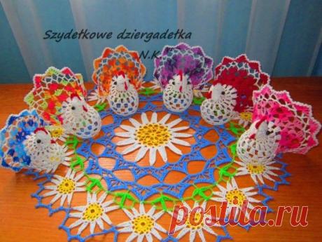 Вязаные пасхальные курочки. Мастер-класс - https://petelki.com.ua/598-vyazanye-pashalnye-kurochki-master-klass.html