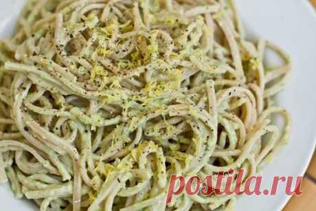 Спагетти с авокадо, спагетти, спагетти рецепт, соус для спагетти, как приготовить спагетти