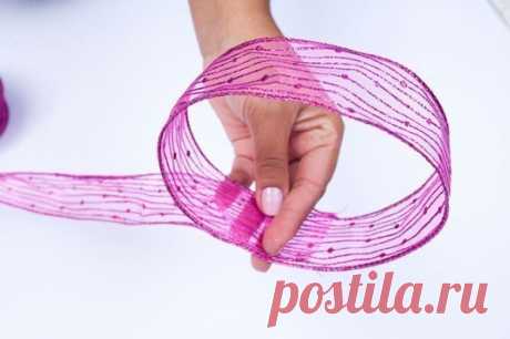 Как красиво завязать бант для подарка. Мастер-класс