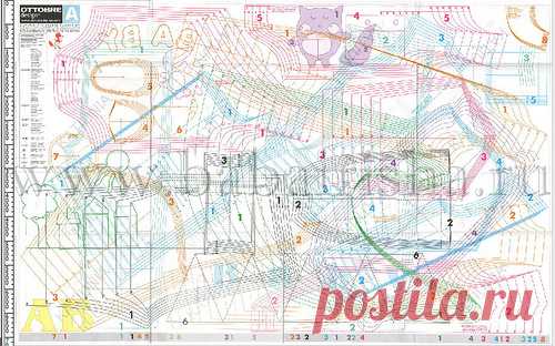 Как снять журнальную выкройку | УТИЛИТАРНОЕ РУКОДЕЛИЕ