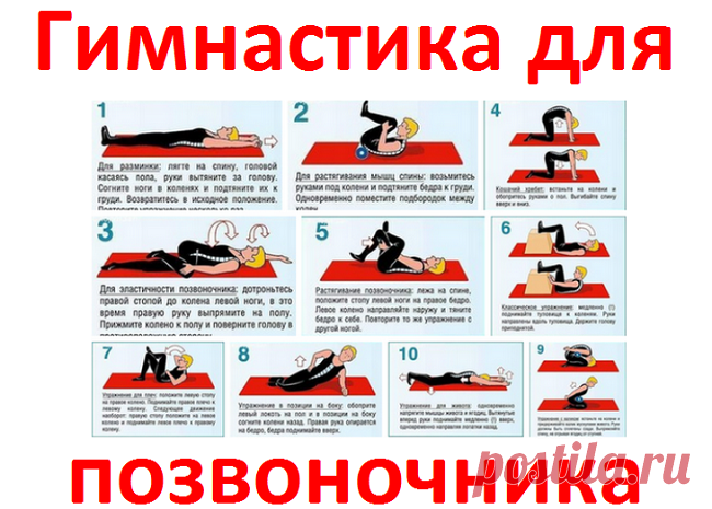 Гимнастика для позвоночника | Советы целительницы