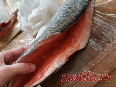 Красную рыбу солим двумя способами - БУДЕТ ВКУСНО! - медиаплатформа МирТесен
