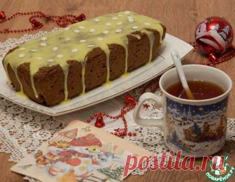 Постный яблочный кекс с сухофруктами – кулинарный рецепт
