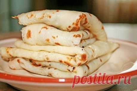 Кефирные диетические блинчики