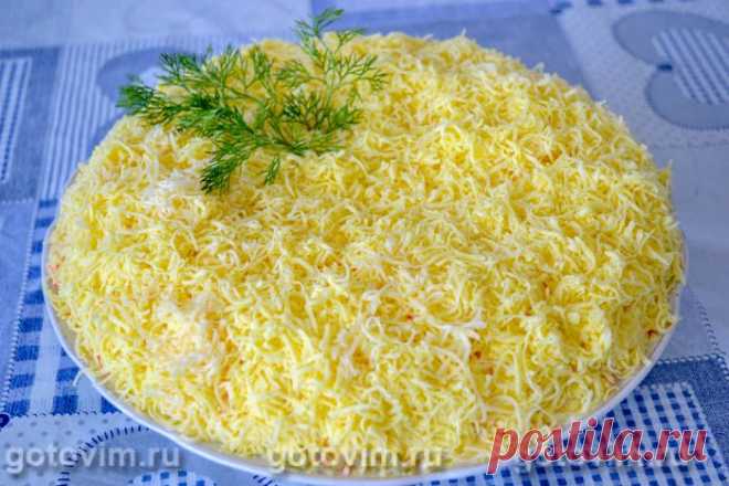 Салат «Мужские слезы» с курицей и корейской морковью / Готовим.РУ