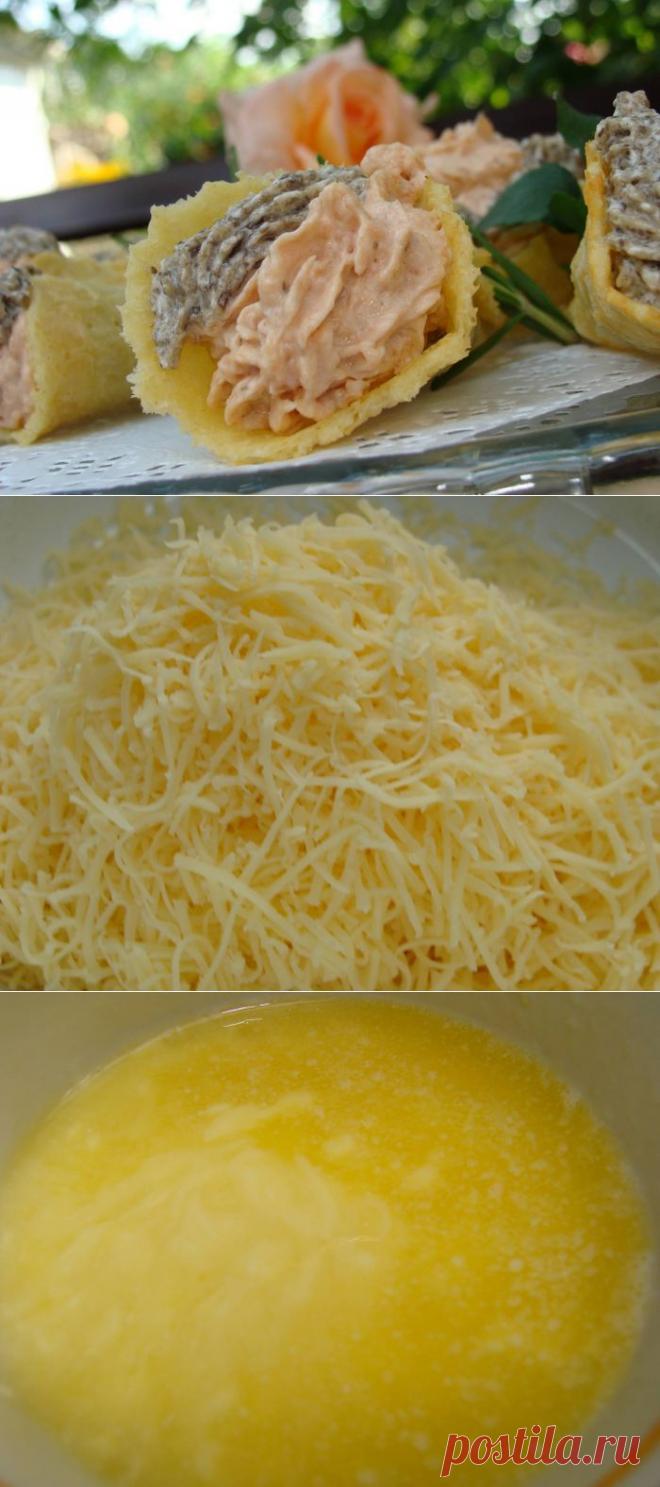 СЫРНЫЕ ТРУБОЧКИ С КРЕМОМ.