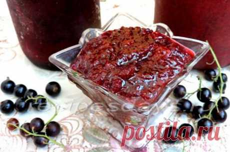 Варенье из смородины без варки