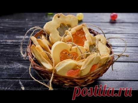 Печенье с карамелью на елку - Рецепты от Со Вкусом